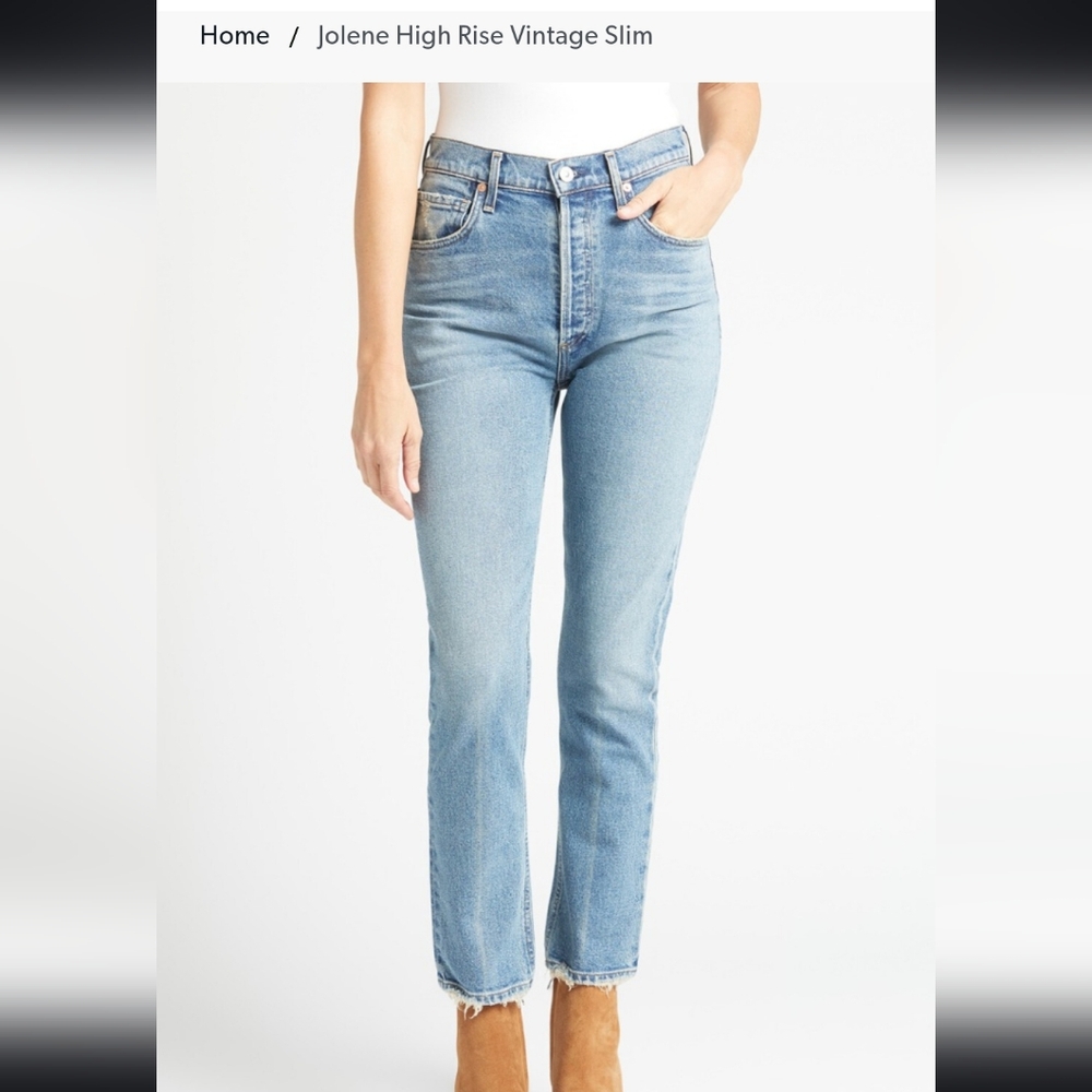 Citizens of humanity jolene high rise jeans